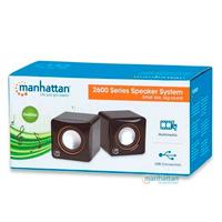 [SPK-988] BOCINA,MANHATTAN,161435,SERIE 2600 VIA USB, CUBO